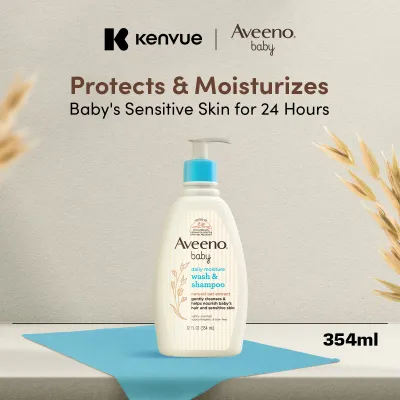 Aveeno Baby Wash & Shampoo 354ml