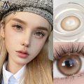 [✅COD] MYSTICEYES SOFTLENS STAR ORBIT SERIES SEPIA 14.5MM  NORMAL LENS BIG EYES. 