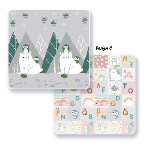 👶🏻Woobbies (180x200cm) XPE Double Sided Baby Floor Mat Playmat Tikar Mainan Bayi Extra Large Thick Foldable Waterproof