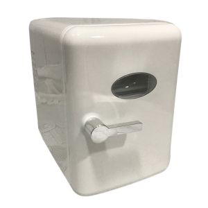 White 4L USB Mini Fridge Cooler & Warmer for Car and Home Use with Energy Saving Feature