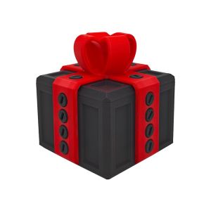 LZHDP MALL Mới lạ Hộp quà khó chịu Sáng tạo Hài hước Đồ chơi trò đùa gag Bất ngờ Tượng nhỏ in 3D Đồ trang trí hộp xếp hình Ngày lễ tình nhân