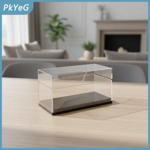 PkYeG 1:64 mô hình xe hiển thị hộp Acrylic trong suốt cứng bảo vệ trường hợp chống bụi lưu trữ container cho thu kệ
