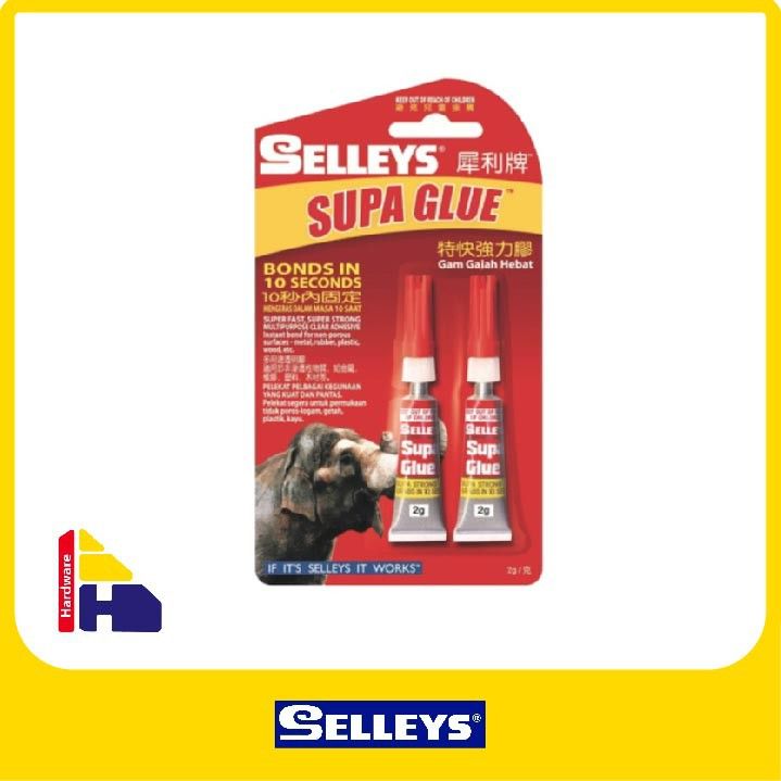 SUPA30 3ML SUPA GLUE FIX'N'GO SELLEYS SUPER GLUE SELLEYS 9300697100252