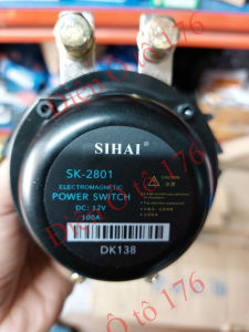 Ngắt mát bình ắc quy ô tô. Ngắt mát cắt điện SIHAI chính hãng. Điện 12v và 24v