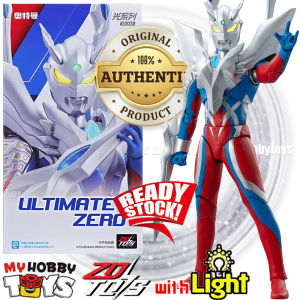 ZD Toys Ultraman Series Action Figures - Ultimate Zero figure with LED ( 1/10  Scale Tsuburaya Productions )