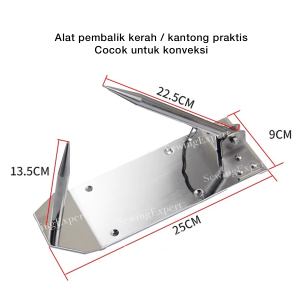 Alat Balik Kerah Praktis Untuk Konveksi / Alat Bantu Membalik Jahitan Saku / Lapel / Kerah Dengan Cepat