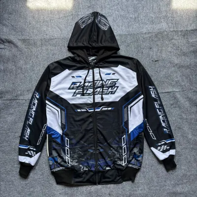 jaket racing flash jaket racing motif terbaru size M L XL XXL
