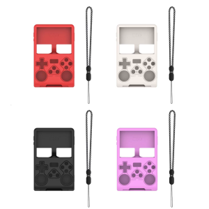 Game Console Housing with Lanyard Protector Cover for R40S Silicone Skin Sleeve Protective Case Scratchproof Shell