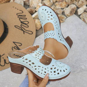 Free Shipping WomenS High-Heeled Sandals – Stylish And Elegant Perfect For Everyday Wear Casual Gatherings Or Evening Events