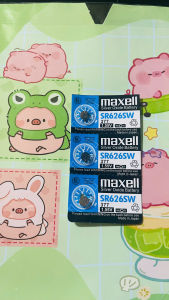 Maxell SR626SW 377 1.55V Đồng Oxit Bạc Pin Đồng Hồ 1 Vỉ 5 Viên