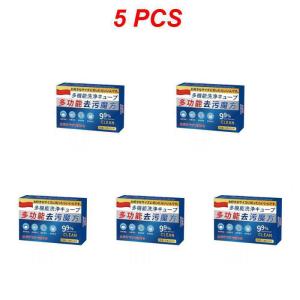 50Pcs Bio Enzyme Cleaning Tablets Fast-Dissolving Multi-Surface Stain Remover for Kitchen Home