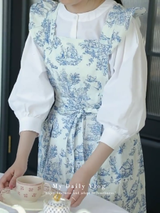 French Apron Offering Water and Stain Resistance Cooking Apron for Professional and Home Use Birthday Day Gift