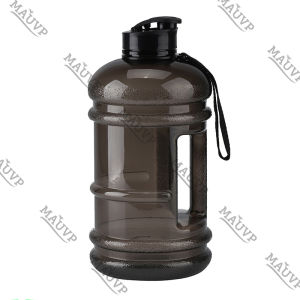 2.2L Water Bottle Reusable Water Jug Daily Drinkware Sport Water Kettle with Handle Black Outdoor Water Cup