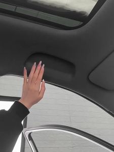 sapid For Geely Starray EM-I/EX5 EM-I Car Glasses Case Car Roof Handle Sunglasses Clip Car Interior Modification 7B1Z5