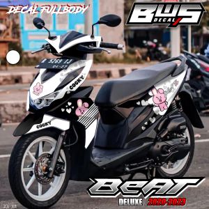 COD Sticker Full Body Beat Deluxe CBS Beat Street Tahun 2020 2021 2022 2023 Sticker Full Body Beat Street Gambar Cooky Beat Cooky Beat Deluxe Karakter Cooky BW 2332