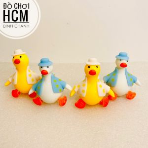 [MỚI VỀ HÌNH CLIP THẬT] Đồ chơi trẻ em vịt con Squishy mochi bóp mềm mịn giúp giảm căng thẳng giảm stress kéo giãn