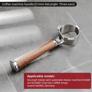 BINCOO เครื่องชงกาแฟเครื่องทำกาแฟไม่มีหูหิ้วขนาด58มม./51มม. อเนกประสงค์มือจับกลวงชงกาแฟ