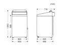 PANASONIC NA-FD135Z3BQ/NA-FD135X3BQ 13.5KG SMART & CONVENIENT TOP LOAD WASHING MACHINE + 2 YEARS WARRANTY. 