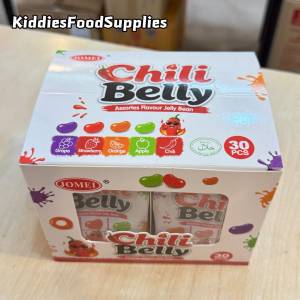 Jomei Chili Belly Assorted Flavour Jelly Bean 混合果冻豆 9g x 30pcs