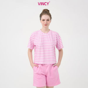 BST080W41-BỘ SHORT THUN VỚI THIẾT KẾ ÁO CROPTOP MANG PHONG CÁCH TRẺ TRUNG VÀ NĂNG ĐỘNG TẠO CẢM GIÁC THOẢI MÁI KHI MẶC