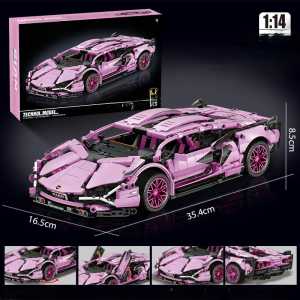 Mainan Brick Technique Lamborghini V12 Vision Gran Turismo Car  NO0096