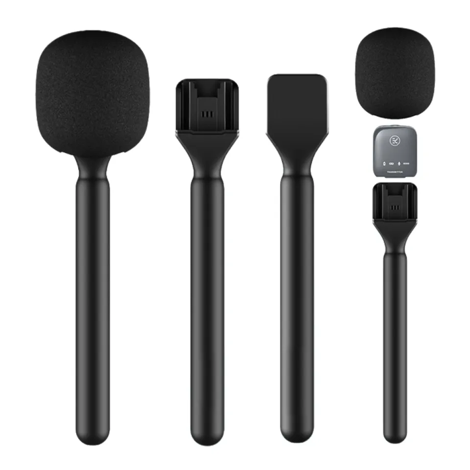 Stand Microphone Flag For DJI Mic 1/2/Rode Wireless GO II Handle