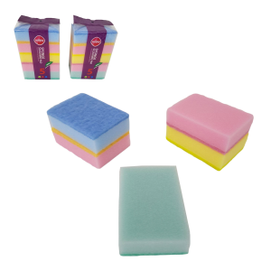 Multipurpose Assorted Color Sponge 5Pcs