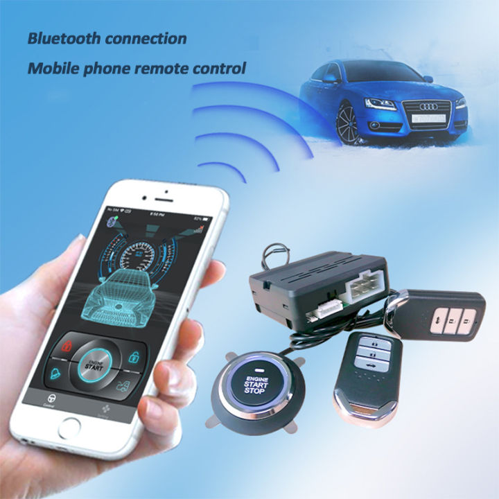 Autostart Keyless Entry System Automatic Central Locking Mobile Phone ...