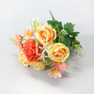 Tanaman Hias Plastik Bunga Tangkai Krisan Ornamen Dekorasi Ruangan Rumah Artificial COD PBP148