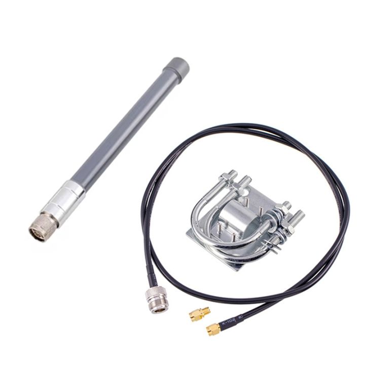 (NOQW) 915MHz Fiberglass Antenna Outdoor LoRa OMNI Antenna Helium for ...