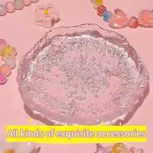 Jewelry Making Kit Luminous Beads 24 Grid DIY Bracelet Necklace Craft Set with Tools for Kids Gift