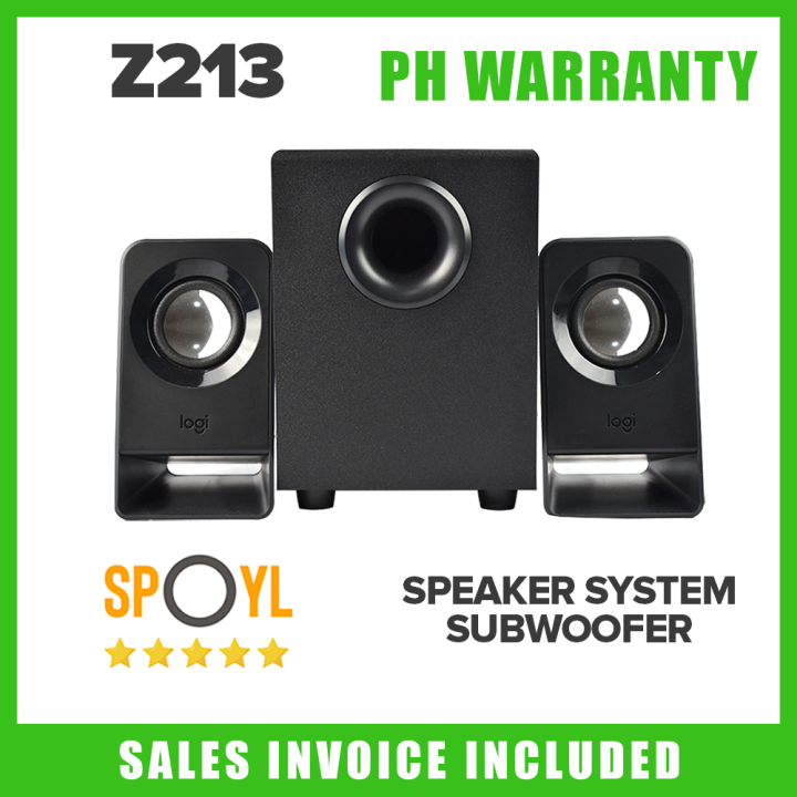 Logitech%20Z213%20Compact%202.1%20Speaker%20System%20with%20Subwoofer%20-%20Spoyl%20Store%20-%20Image%207