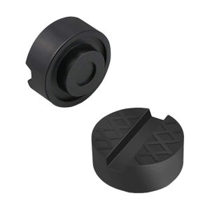 65mm Rubber Jack Pad Slotted Frame Rail Floor Jack Lift Adapter for Car Pinch Weld Side