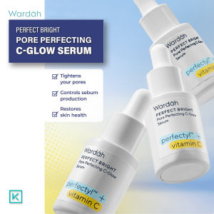WARDAH Perfect Bright Pore Perfecting C-Glow Serum Perfectyl + Vitamin C 15ml