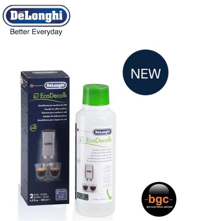 Delonghi EcoDecalk Coffee Machine Descaler 200ml DLSC202 Lazada