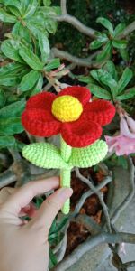 Hoa trang trí bàn làm việc hoa trang trí bàn học 16cm | Froid handmade