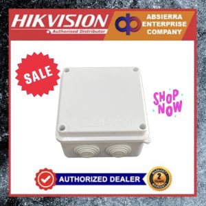 100x100x70mm IP65 Waterproof Outdoor Electrical CCTV Enclosure Square Junction Box White ABS