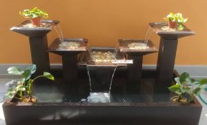 S11 Mouth Brown  8x3.5 Feng Shui Water Pond Fountain  Kolam Air Sandstone Garden Water Feature 风水流水喷泉瀑布池 Fish Waterfall Feng Shui