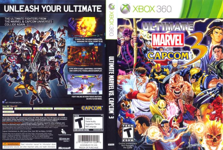 Ultimate hot Marvel vs Capcom 3 for Xbox One