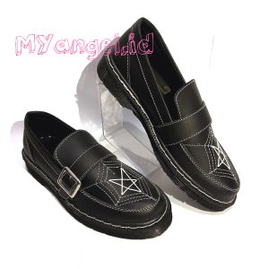dokmar bintang hitam pria stars laba laba bintang terbaru karet kulit sintetis loafer slip on kasual