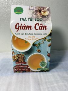 Hộp 40 gói trà thảo mộc giảm cân đẹp da trà túi lọc thảo mộc đẹp da trà cỏ ngọt cam thảo la hán táo đỏ kỷ tử đỏ đẹp dáng đẹp da