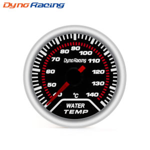 Dynoracing Auto Water Temp Gauge 2" 52mm Smoke Lens 40-150 Celsius Pointer Water Temperature Gauge Car Meter