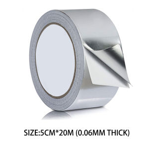 Aluminum Duct Tape 5cm*20m Aircon Duct Tape Waterproof and Fireproof