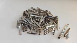 PHSZZ 70 Pcs Alligator Hair Clips 3 Sizes Oversized Metal Silver Hair Bow Clips Single Prong Hairdressing Salon Hair Grip DIY Accessories Hairpins for Women Bows Making Crafts (3.9-2.2-1.8 inch)