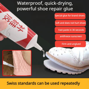 【Instant Repair/Wearable For 3 Years】Shoe Glue Waterproof Quick-drying Super Strong Shoe Glue Waterproof High Temperature Resistant Shoe Glue For Sports Shoes Strong Adhesive Transparent Seamless Multi-purpose Tape 60ml