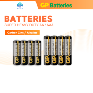 GP AA / AAA / Super Heavy Duty Battery Bateri 电池