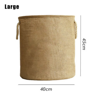 Japanese Laundry Hamper Portable Dirty Clothes Storage Bag Foldable Clothe Storage Basket Organizer