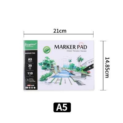 Artist Pad Marker Pad Drawing Book/Pad 110gsm 30Sheets