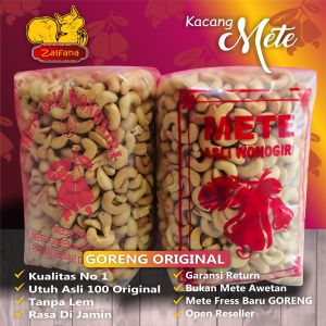 KACANG MEDE METE GORENG ORIGINAL MANIS GURIH ASIN 0.5KG KHAS WONOGIRI