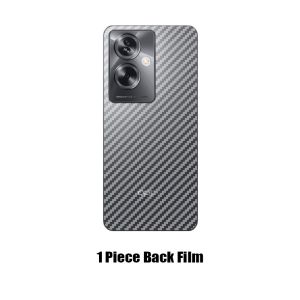 ฟิล์มไฟเบอร์คาร์บอนด้านหลัง OppoA79 5ก. สำหรับ OPPO A79 5ก. OppoA79 79 CPH2557 2023หลังฟิล์มบางใสใสคลุมทั้งหมดป้องกันรอยขีดข่วนสติ๊กเกอร์ป้องกันหน้าจอ